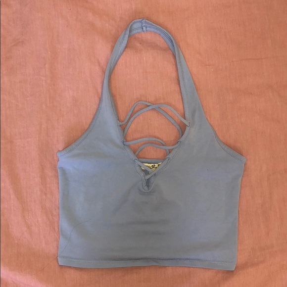 Criss cross crop top from Express - Picture 2 of 4